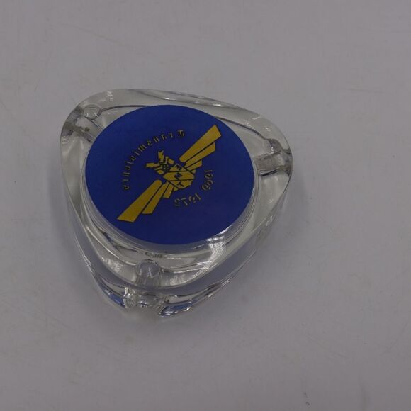 Vintage Glass Ashtray Transmisiones EMT 1969 -1972 - Picture 4 of 6